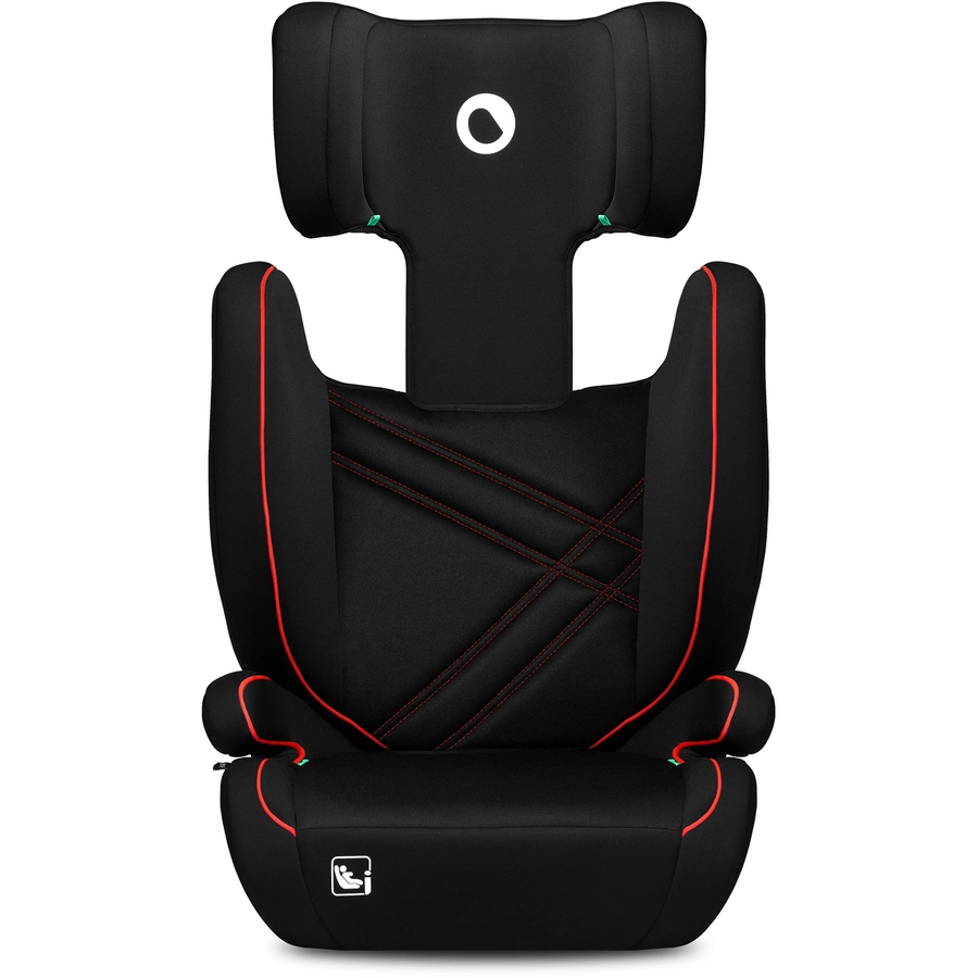 lionelo Kindersitz Hugo i-Size Sporty Black Red