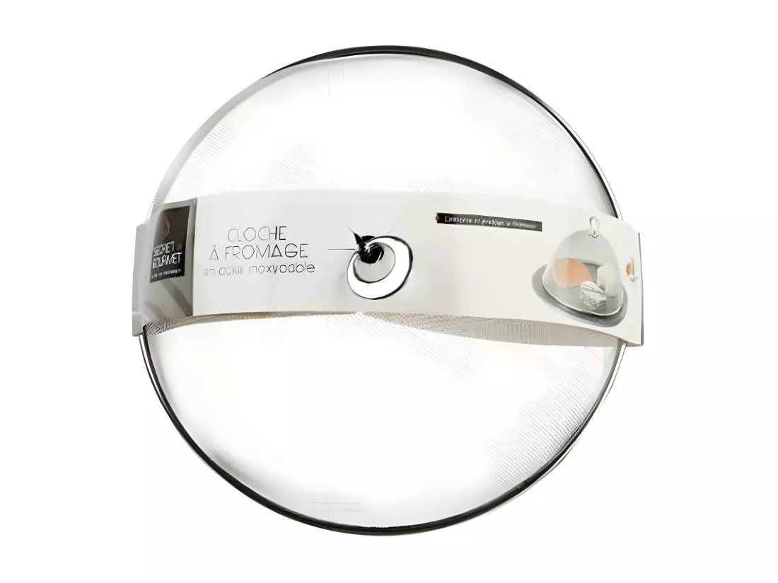 Cloche à fromage en inox - Repas et réceptions
