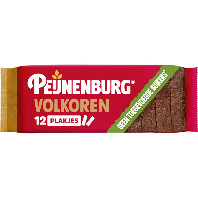 Peijnenburg Ontbijtkoek volkoren gesneden