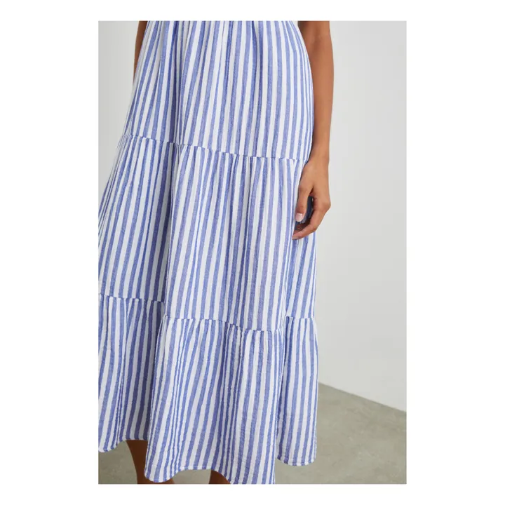 Rails Robe Blakely Rayures Coton Bio | Bleu