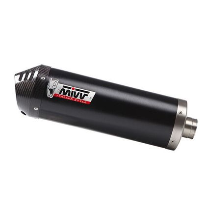 Silencieux Mivv OVAL INOX NOIR - Noir