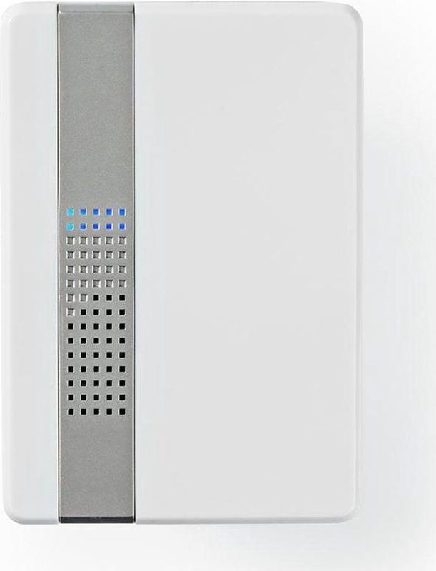 Nedis - Draadloze Deurbelset - Wit - Instelbaar Volume - Netvoeding