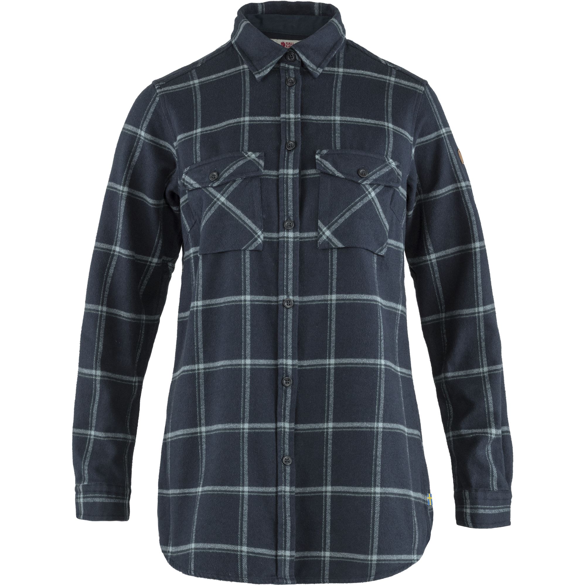 Fjällräven Övik Twill Shirt LS, Dame<br>Organisk bomull