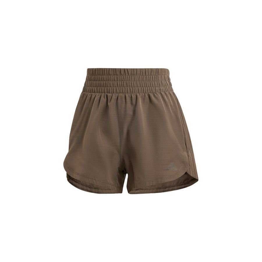 Adidas Short de training taille haute toile Pacer 3 bandes