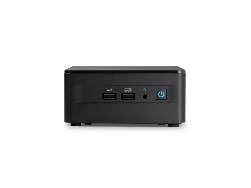 ASUS NUC 13 Pro Tall Kit RNUC13ANHI300000I - Barebone - mini PC 1 x Core i3 i3-1315U / op til 4.5 GHz - RAM 0 GB - UHD Graphics - IEEE 802.11ax (Wi-Fi 6E), Gigabit Ethernet, 2.5 Gigabit Ethernet, Bluetooth 5.3 - sort