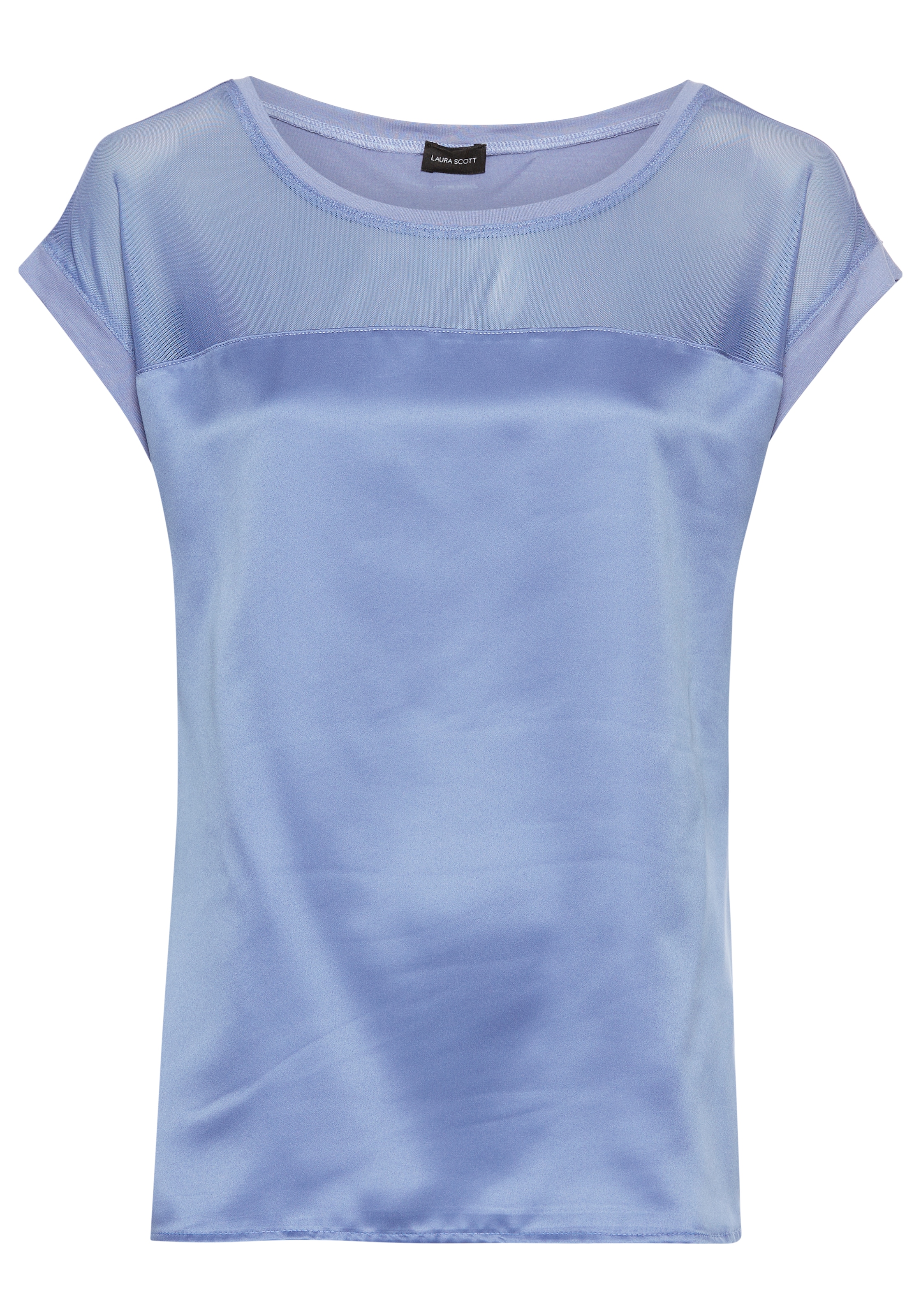 Laura Scott Shirtbluse , mit Meshpart