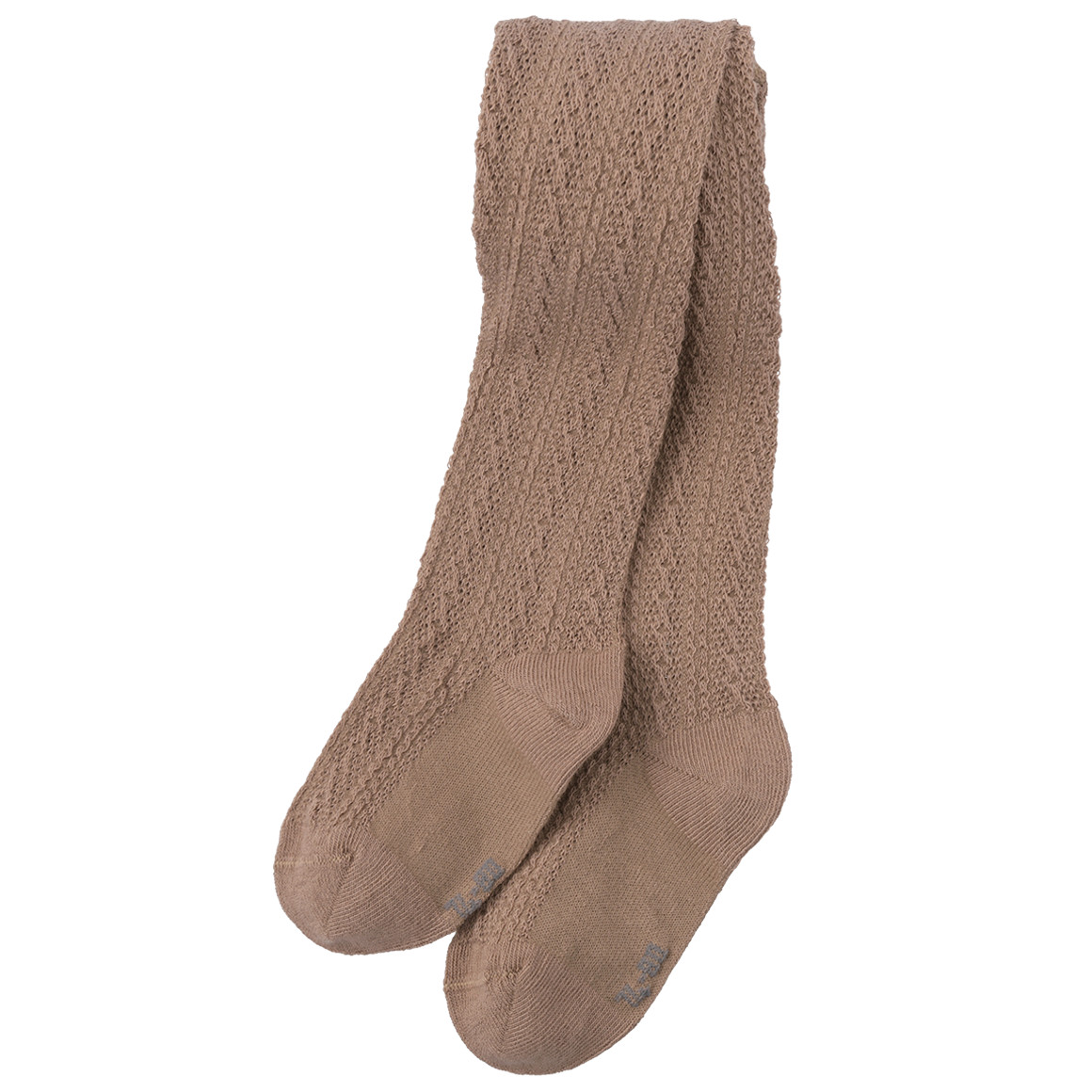 Topomini Pure Collection Baby Strumpfhose gestrickt braun