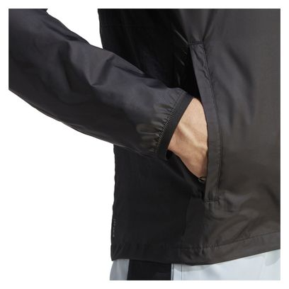 Veste coupe-vent adidas Performance Own The Run Noir