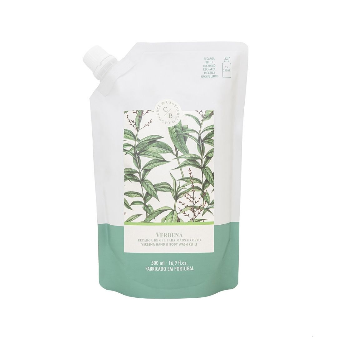Castelbel VERBENA Hand&Body Wash Refill Pouch - 500ml