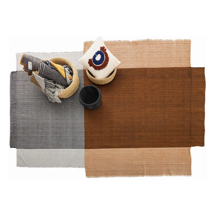 Ames Tapis Nobsa en laine | Gris