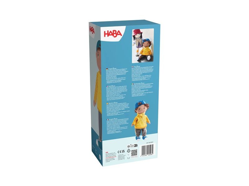 Haba Puppe Bruno 30 cm Plüschpuppe