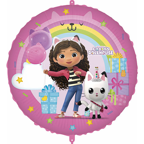 Gabby's dukkehus folieballon Ø:46 cm