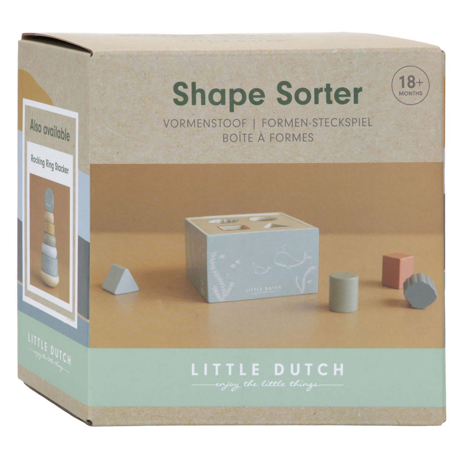 Little Dutch Houten Vormenstoof Ocean