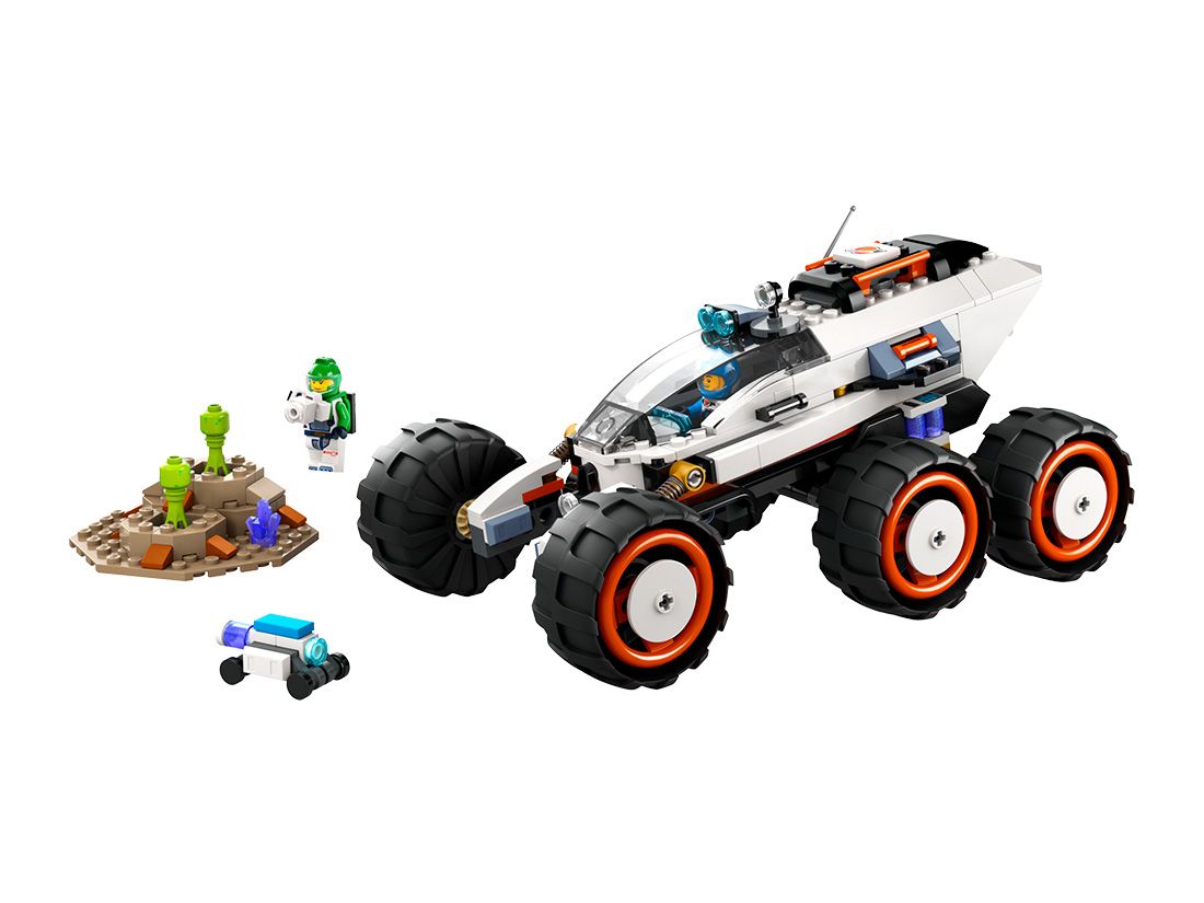 Space Explorer Rover and Alien Life