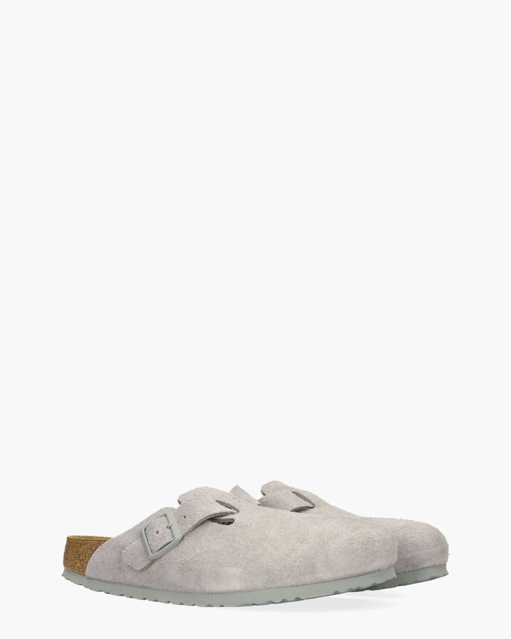 Birkenstock Boston Lichtblauw Herenslippers