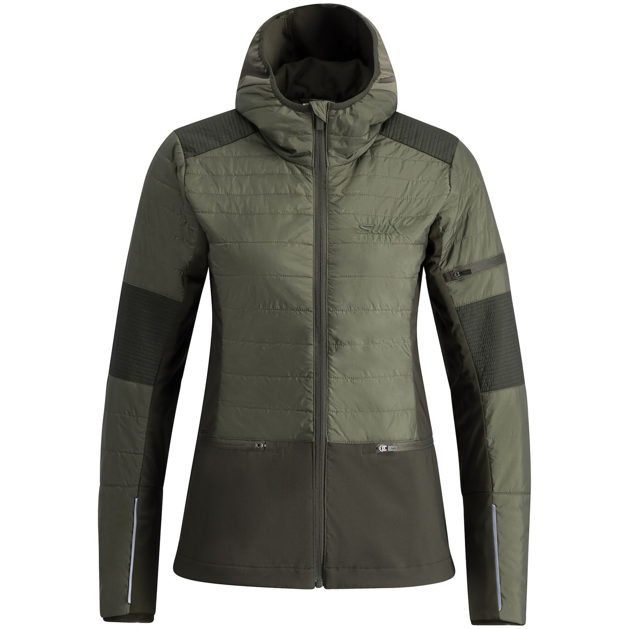 Swix Horizon Jacket Womens Olive/Dark Olive