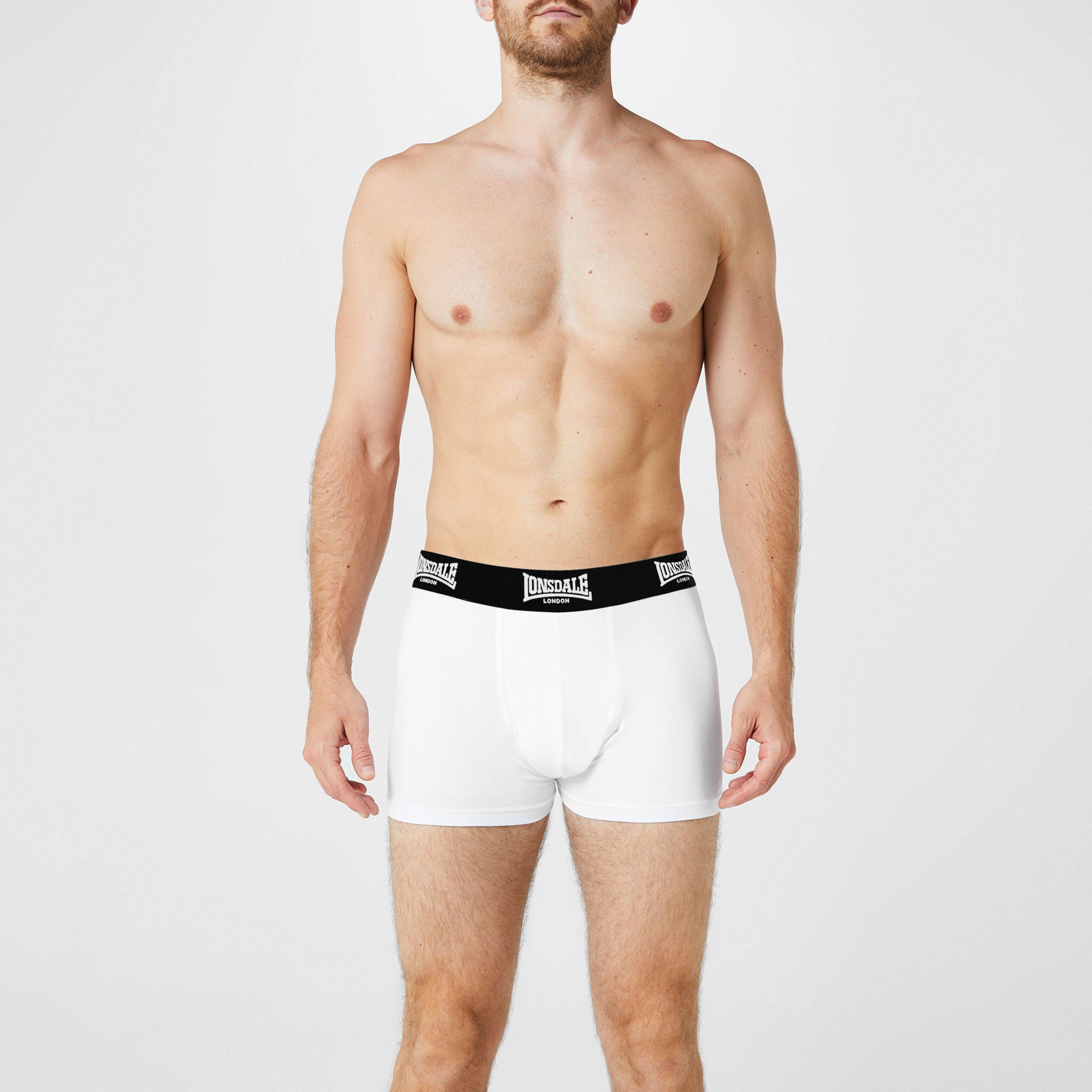 Lonsdale 2 Pack Trunk Mens