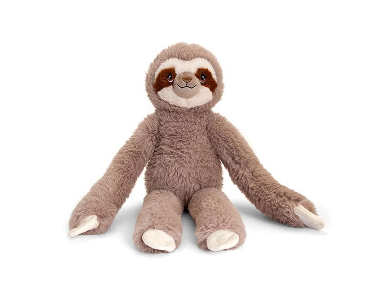 Keeleco Kuscheltier Faultier hängend 38 cm Stofftier mit einzigartigem Charakter