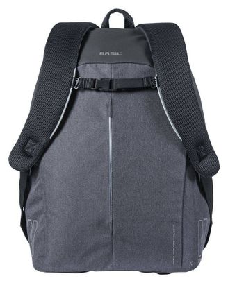Sac à dos avec bande LED Basil B-Safe Nordlicht 18 litres noir