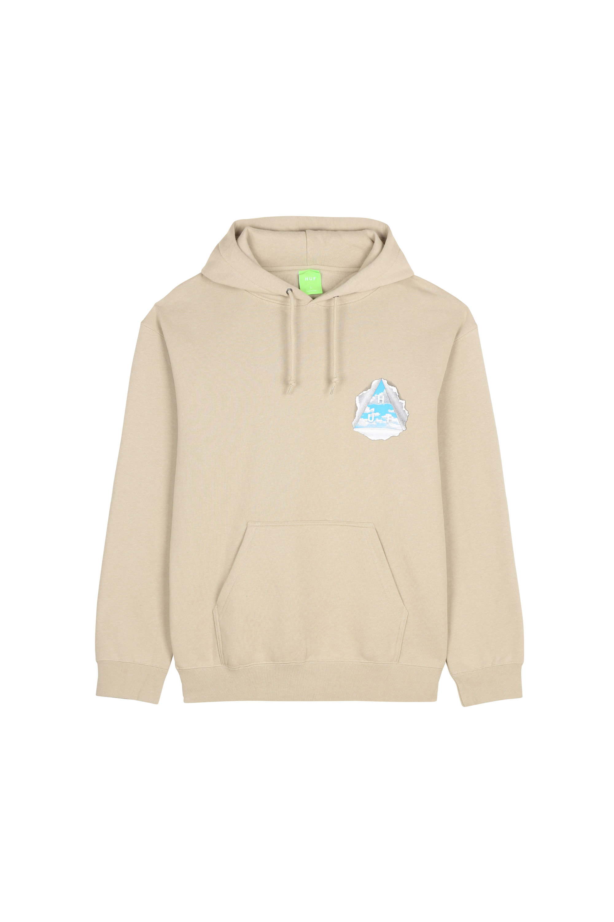 HUF Hoodie TEAR YOU A NEW ONE Beige