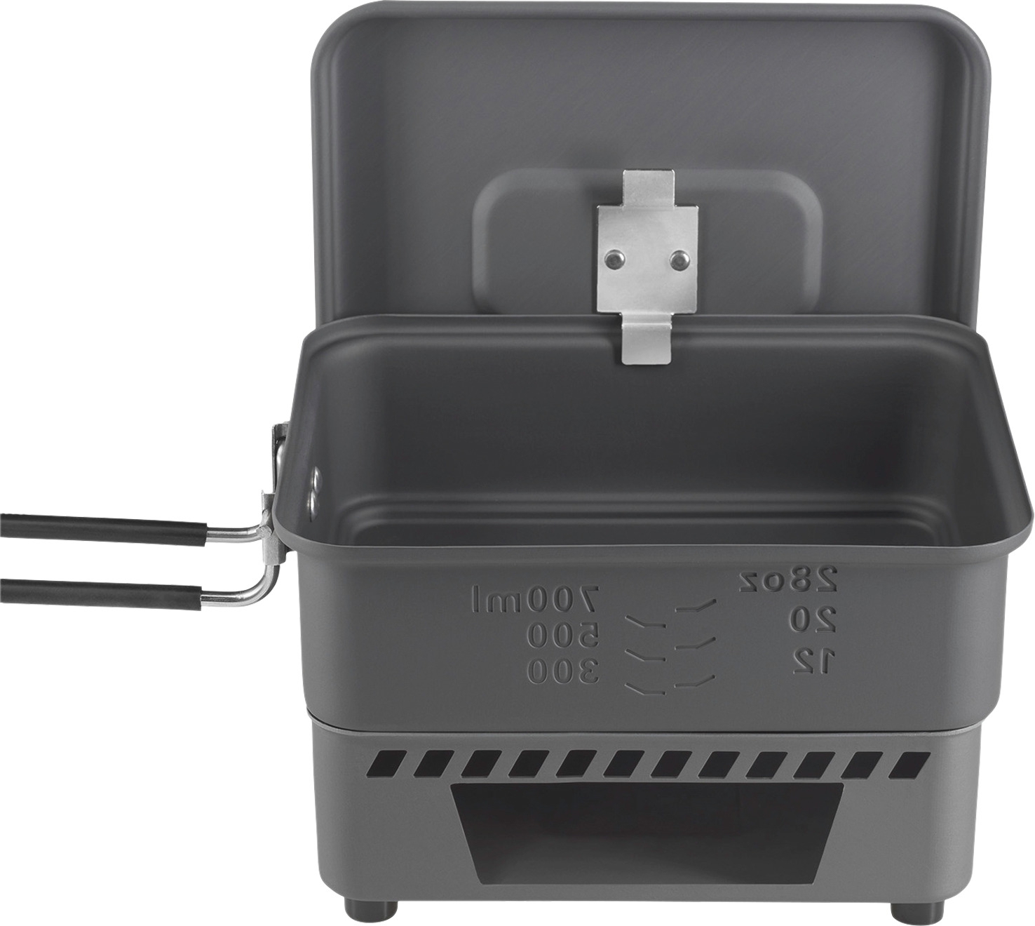 Esbit CS1100HA Trockenbrennstoff Aluminium Kochset 1,1 Liter