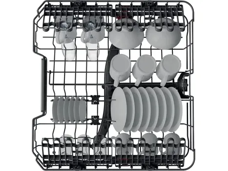 WHIRLPOOL WIP 4O33 PLE S - Opvaskemaskine - Sort