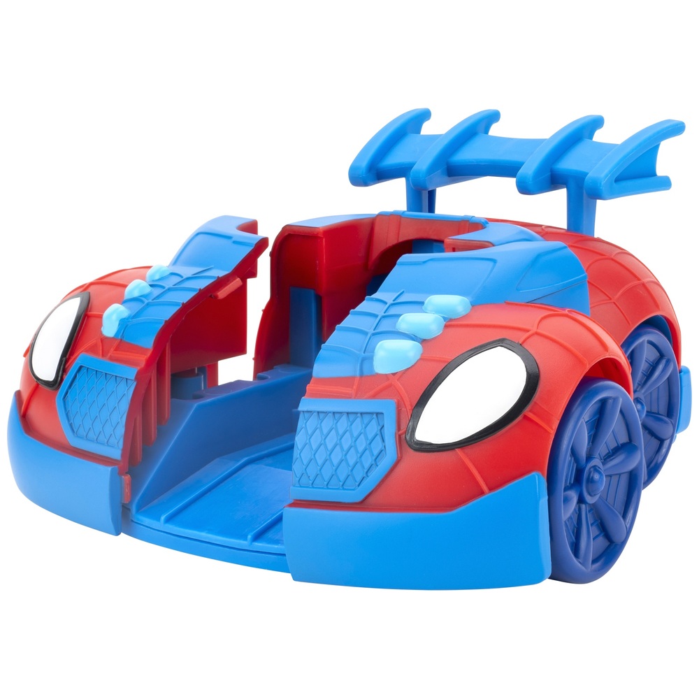 Marvels Spidey und seine fantastischen Freunde Web Strike 2 in 1 Fahrzeug
