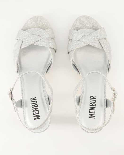 Menbur 24971 Sandalen in Silber