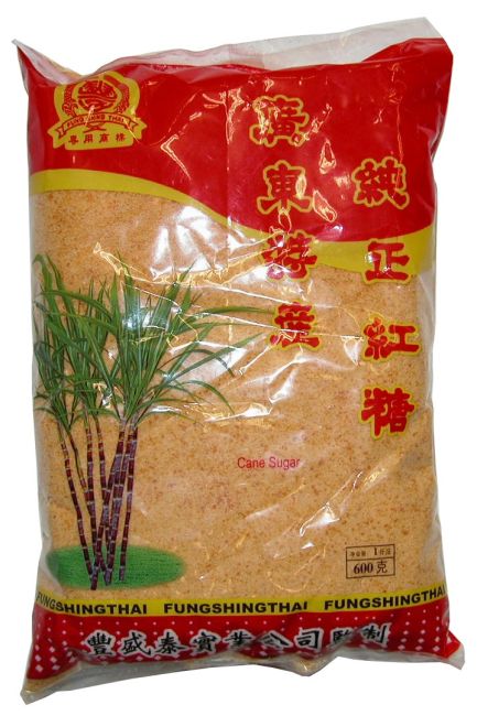 Fung Shing Thai Rode Rietsuiker 600g