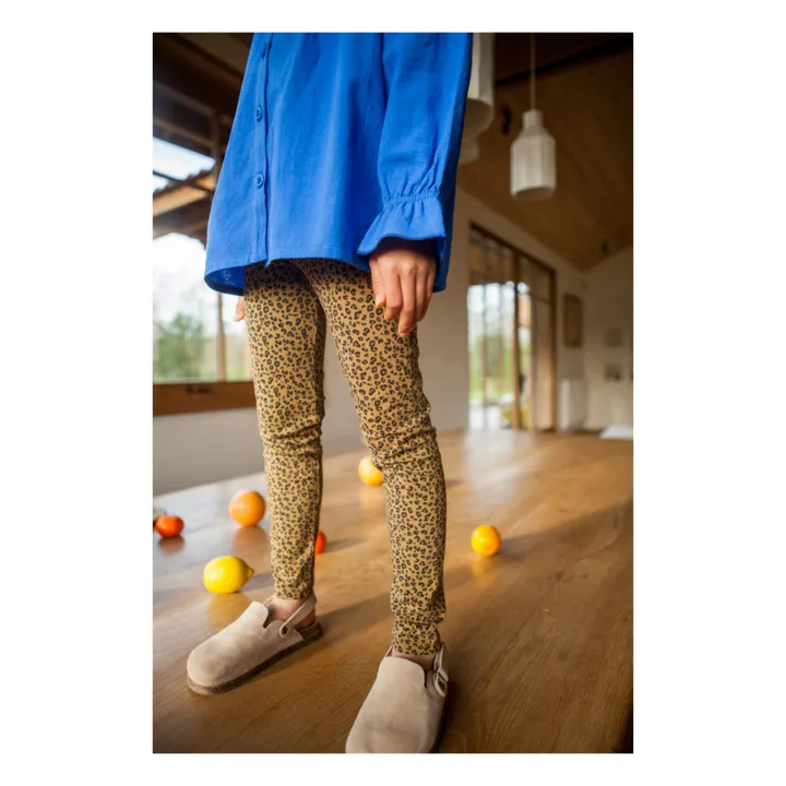 Marlot Paris Legging Léopard Mikky | Camel