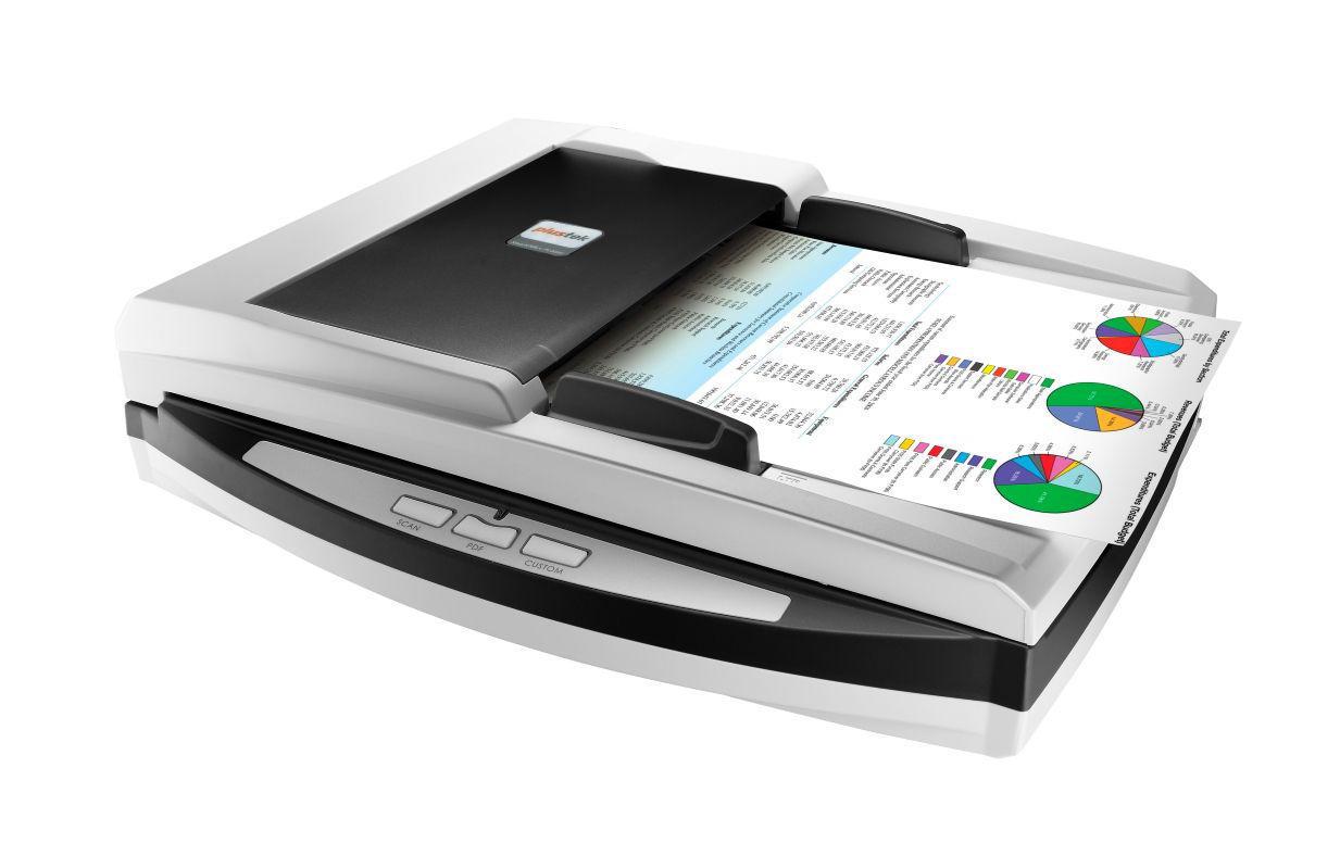 Dokumentenscanner PL4080<br>Kombination aus Flachbett- und ADF-Scanner