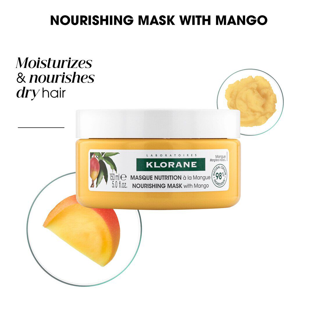 KLORANE  Máscara Nutritiva com Manga - 150ml