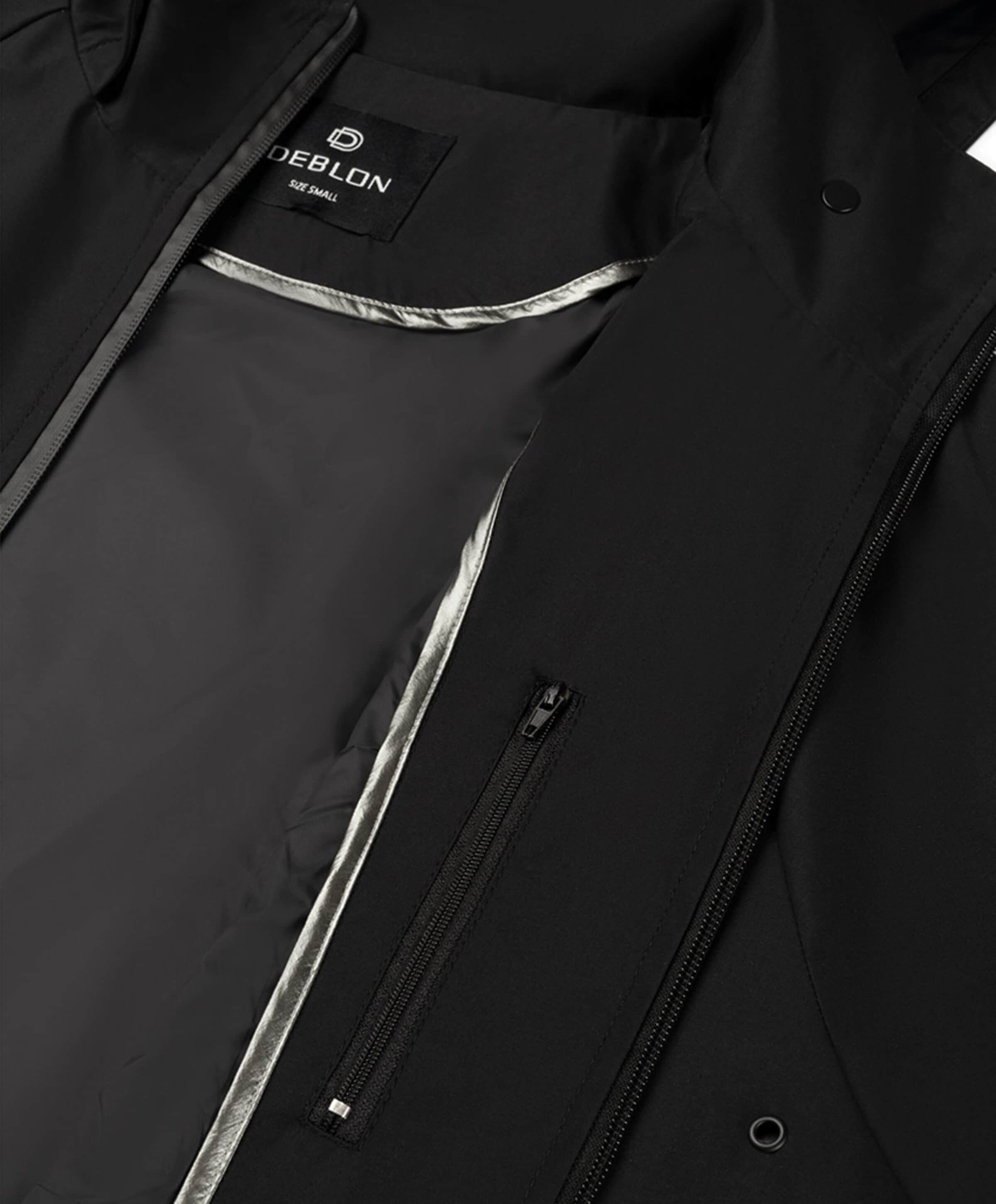 Deblon Sports Regenjas zwart