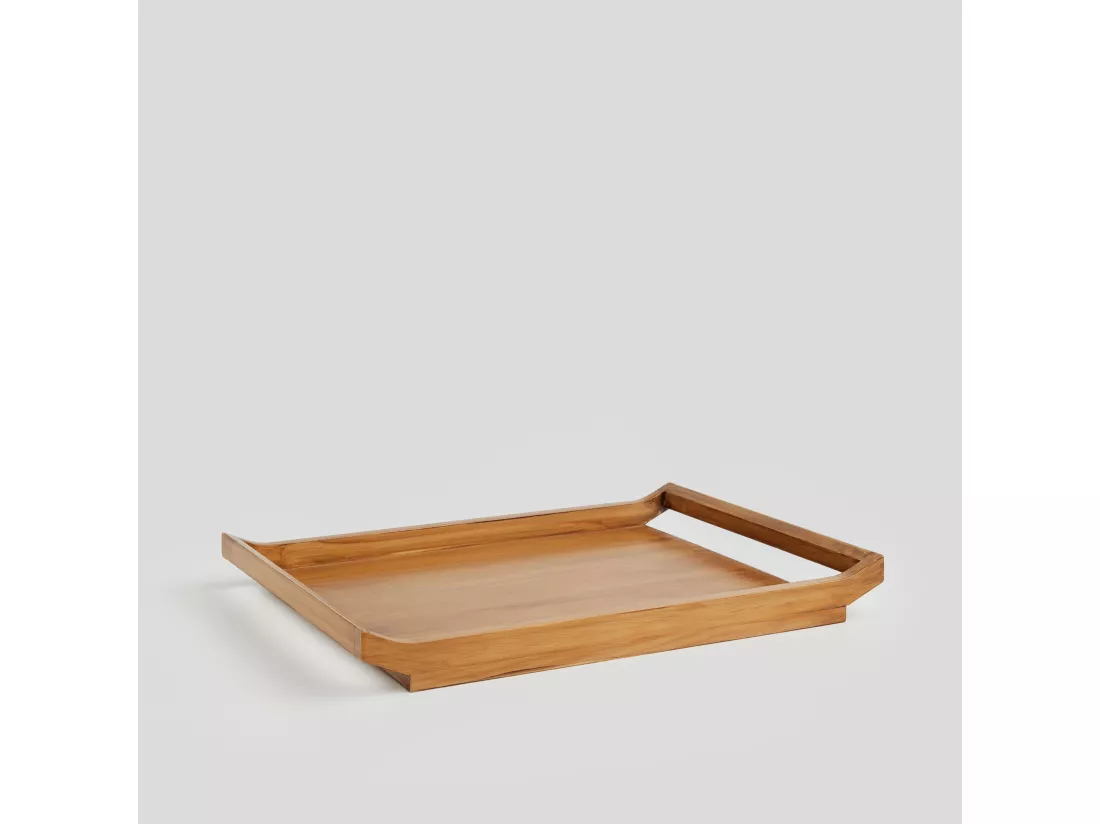 Plateau Tresso brun foncé 5 x 30 x 40