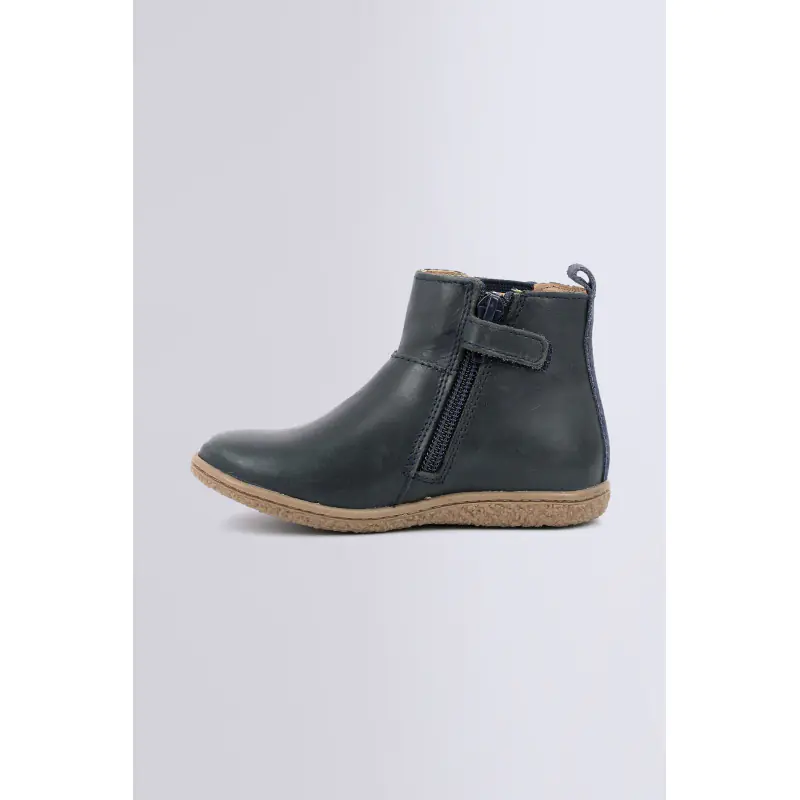 VETUDI MARINE METALLISE BOOTS Cuir Fille