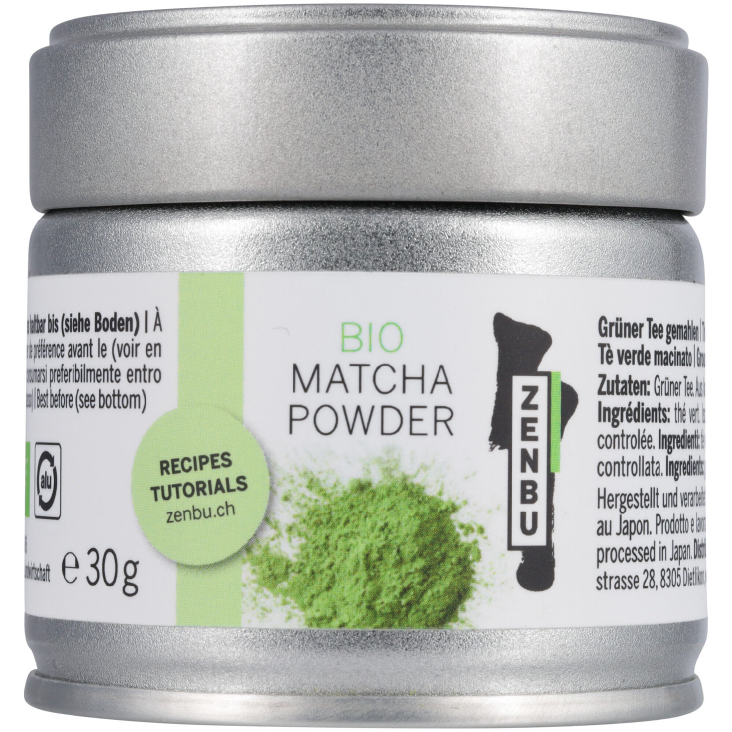 Zenbu Bio Matcha Pulver