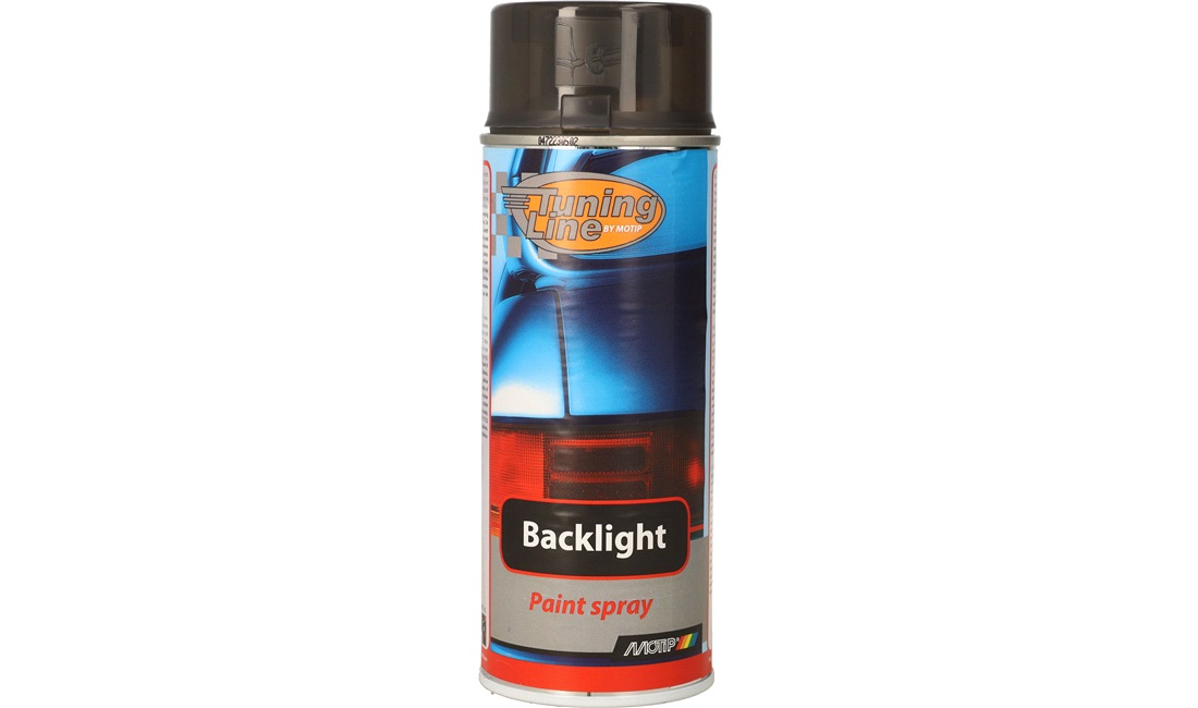 Spraymaling, toner til lygteglas, acryl