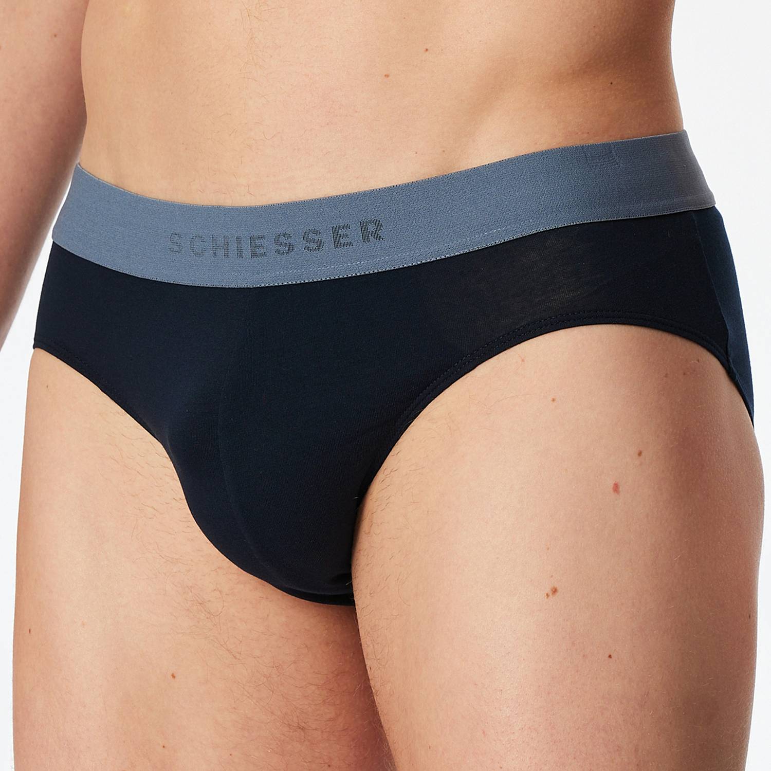 Schiesser Single-Jersey Herren-Slip im 5er-Pack