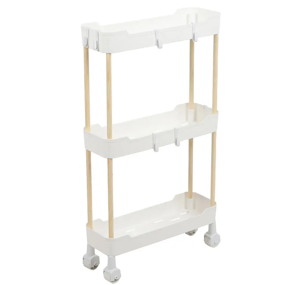 Modern Spirit Keuken/badkamer trolley - 3 laags - 40 x 70 cm