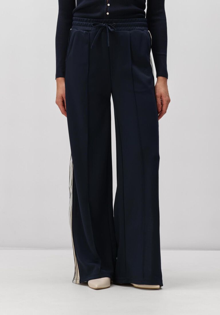 donkerblauwe copenhagen muse wijde broek cmada-sweatpants