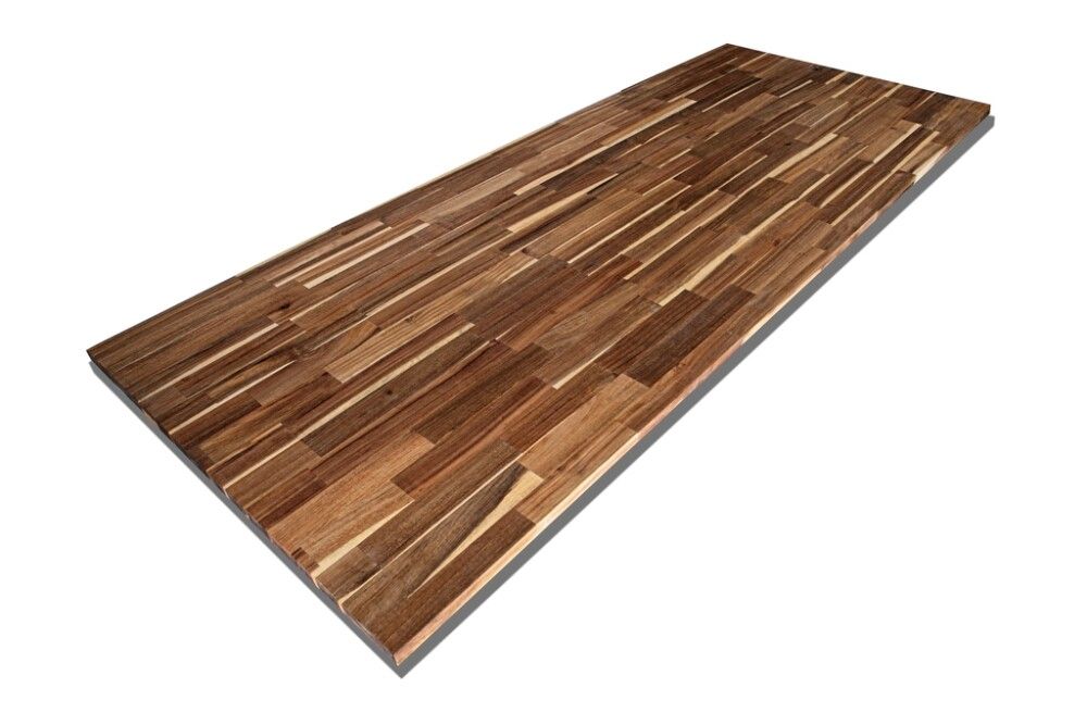 BENKEPLATE AKASIE NATUR 2000X800X26MM A-KLASSE HARDVOKSOLJET