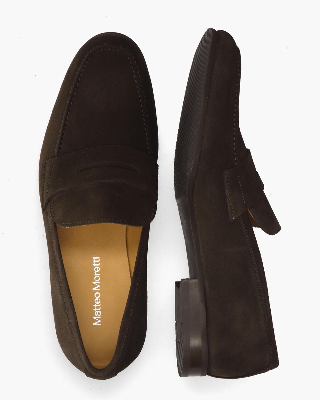 Matteo Moretti 31465 Donkerbruin Herenloafers