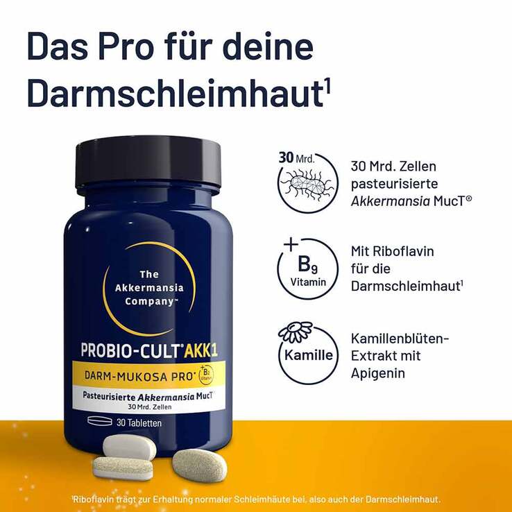 Probio-Cult AKK1 Akkermansia Syxyl Tabletten, 30 St