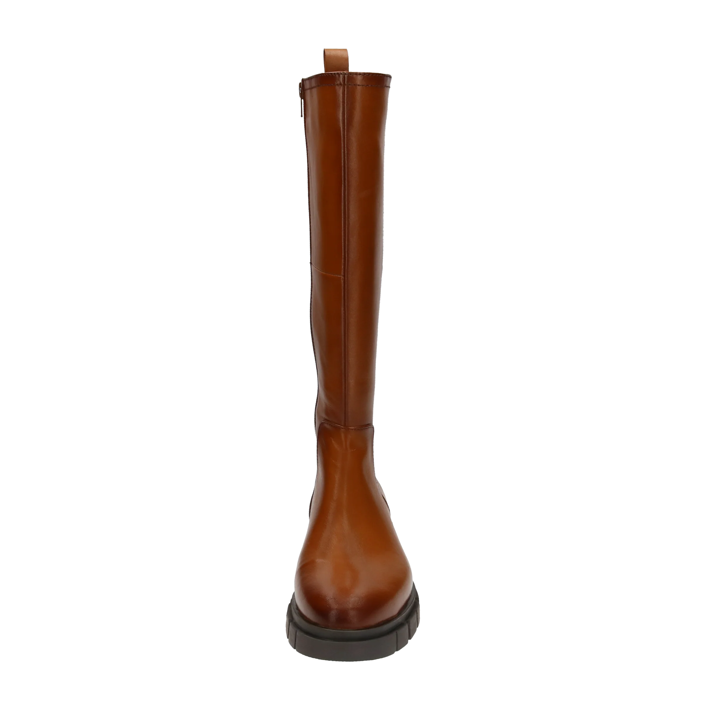 Langschaftstiefel cognac