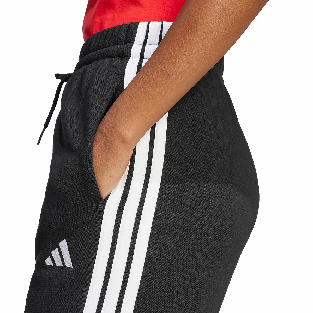 ADIDAS ROUPAS ESPORTIVAS<br>Calça larga Ferretoleum Essentials 3 listras