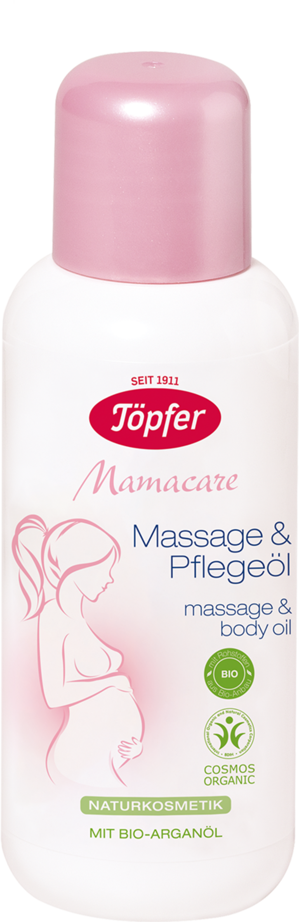 Töpfer  Mamacare Massage- & Pflegeöl , 100 ml