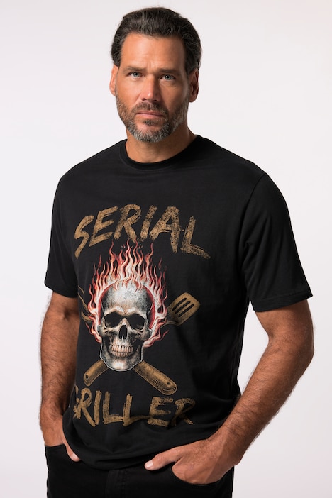 T-Shirt, Halbarm, Serial Griller, bis 8 XL
