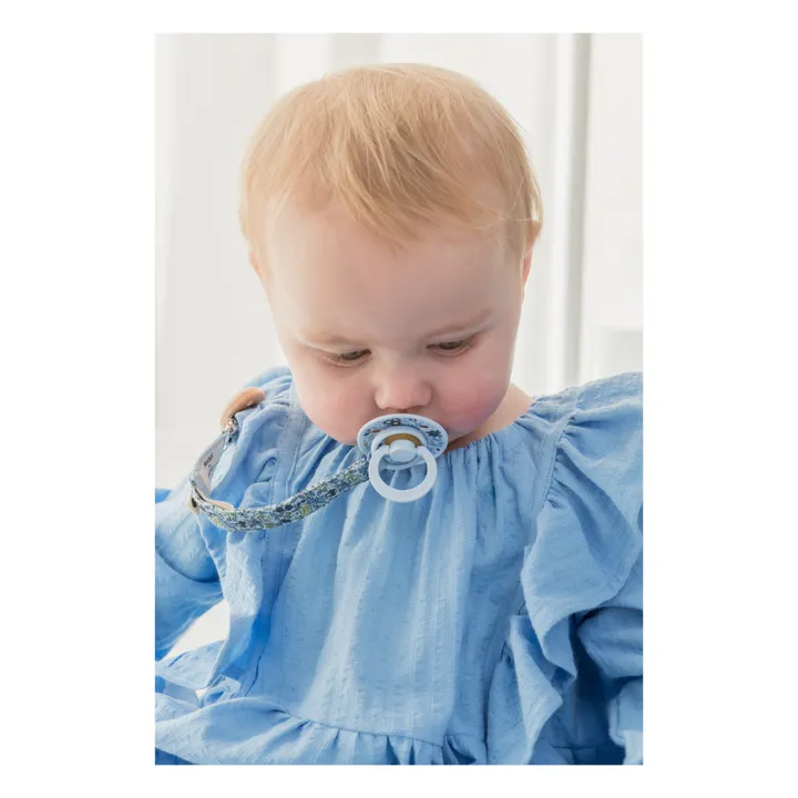 Bibs Attache tétine - Bibs x Liberty | Bleu ciel