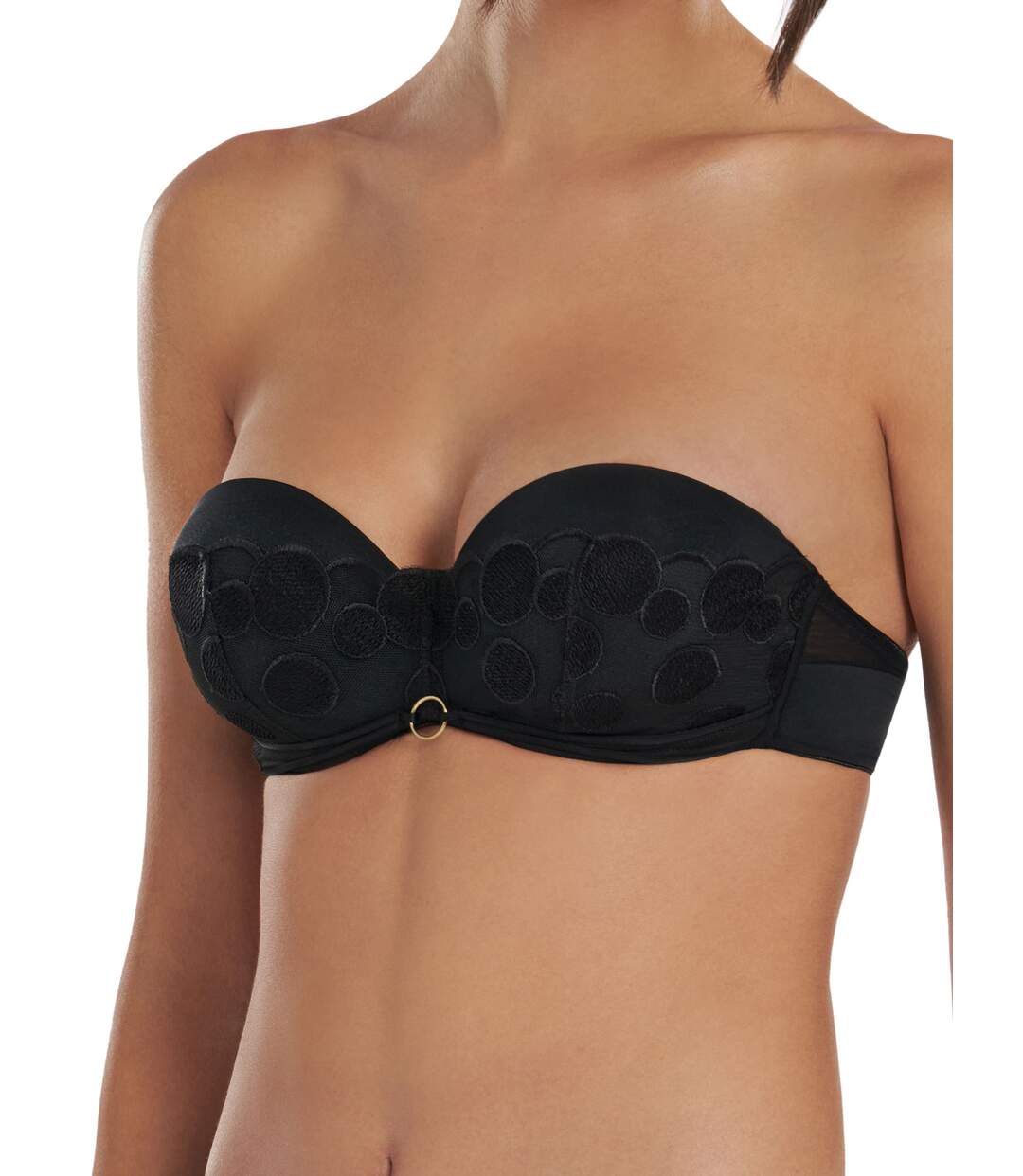 Soutien-gorge bandeau préformé multipositions Venus Lisca