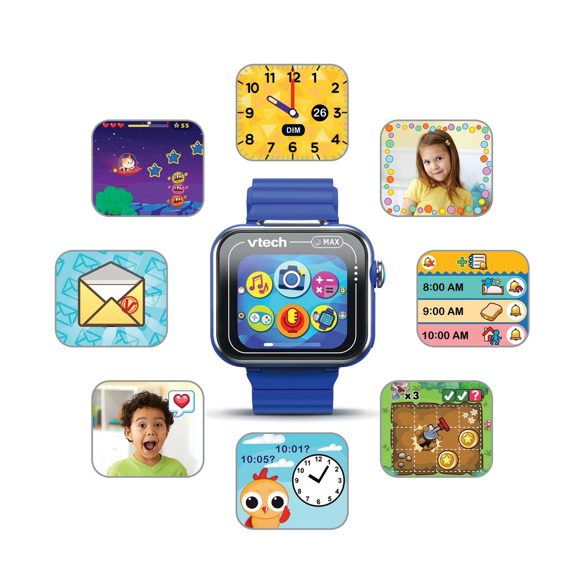 Kidizoom Smartwatch max bleue